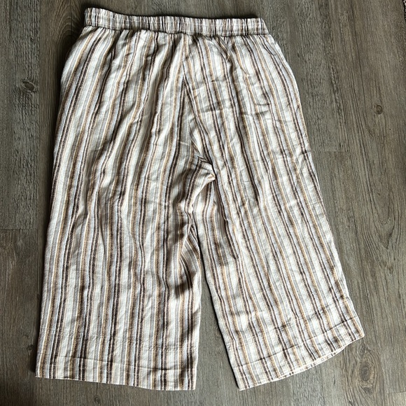 H+H by Harmony and Havo women's striped cropped pants size S - Picture 7 of 8